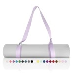 Tumaz Yoga Mat Strap [Mat Not Included] (15+ Colors, 2 Sizes Options) With Extra Thick, Durable And Comfy Delicate Texture The Must-Have Multi-Purpose Strap/Carrier For Your Yoga Mat, Exercise Mat