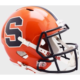 Riddell Syracuse Orangemen Ncaa Speed Full Size Replica Football Helmet