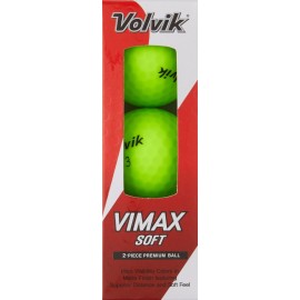 Volvik Vimax Soft Green Golf Balls Dozen