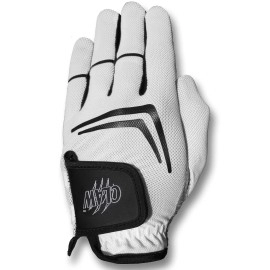 Caddydaddy Claw Golf Glove For Men - Breathable, Long Lasting Golf Glove (White, Sm, Left)
