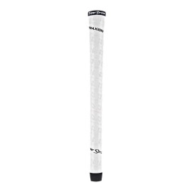Superstroke Traxion Wrap Gold Club Grip, White (Midsize) Advanced Surface Texture That Improves Feedback And Tack Extreme Grip Provides Stability And Feedback Transfer Speed More Effectively