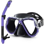 Greatever Dry Snorkel Set,Panoramic Wide View,Anti-Fog Scuba Diving Mask,Professional Snorkeling Gear For Adults