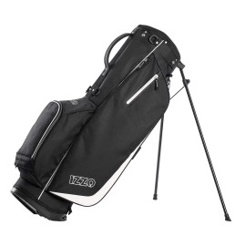 Izzo Ultra Lite Stand Bag, Black,Black/White 3.2 Pounds