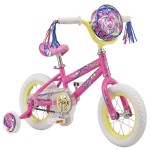 Pacific Cycle Twirl Kids Bike, 12-Inch Wheels, Pink