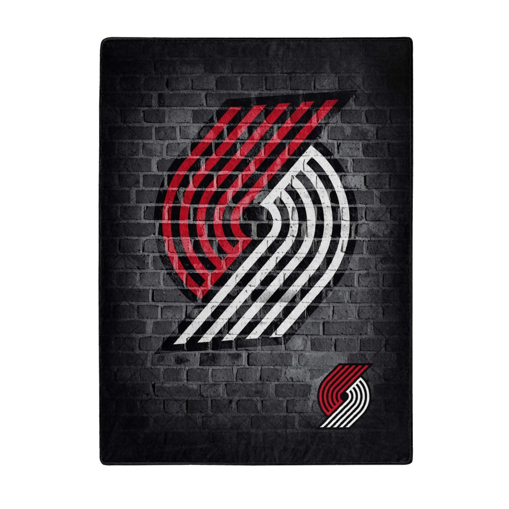 Northwest Company Portland Trail Blazers Street Raschel Throw Blanket, Multicolor (1NBA080500022RET)