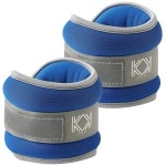 Kk Neoprene Ankle Weights Pair Strap On Ankle Weights Exercise Leg Weights 2 X 05Kg, 1Kg, 2Kg Weights Adjustable Wrist Strap Pair For Walking, Running, Workouts, Gymnastics, Training