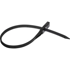Bell QuickZip Zip-Tie Multi-Purpose Combo Lock 2 Pack Red/Black, One Size