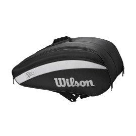 Wilson Rf Team 12 Pack Racquet Bag (Blackwhite)