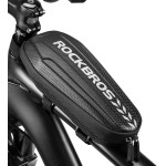 Rockbros Top Tube Bike Bag Bike Front Frame Bag Eva Bicycle Bag Bike Accessories Pouch Storage Pack Water Resistant Bike Phone Bag Below 6.2