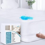 Waterproof Mattress Protector (45791317Inches) Twin Xl, Zippered Pocket Mattress Cover, Mattress Encasement Extra Deep Pocket, Premium 6-Sided Bed Cover, Breathable And Absorbent