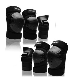 Knee Elbow Pads Wrist Guards Kids /Youth Protective Gear Set for Women Roller Skate Skateboarding Cycling Bicycle
