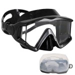 Aqua A Dive Sports Diving Mask Anti-Fog Swimming Snorkel Mask Suitable For Adults Scuba Dive Swim Snorkeling Goggles Masks (Gray)