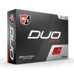 Wilson Staff Duo Optix Golf Ball - Red