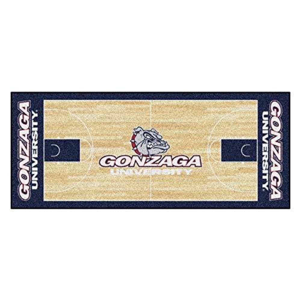 Gonzaga University Court Runner Rug - 30In. X 72In.