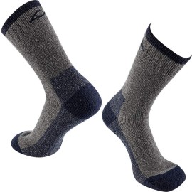 KAVANYISO Men's Merino Wool Hiking Socks Breathable Athletic Crew Thicken 
