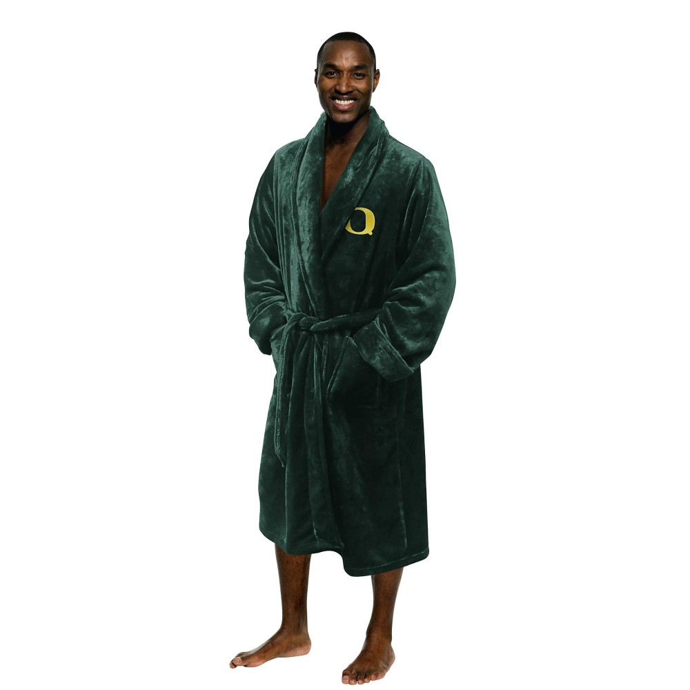 Northwest Ncaa Oregon Ducks Unisex-Adult Silk Touch Bath Robe, Large/X-Large, Team Colors