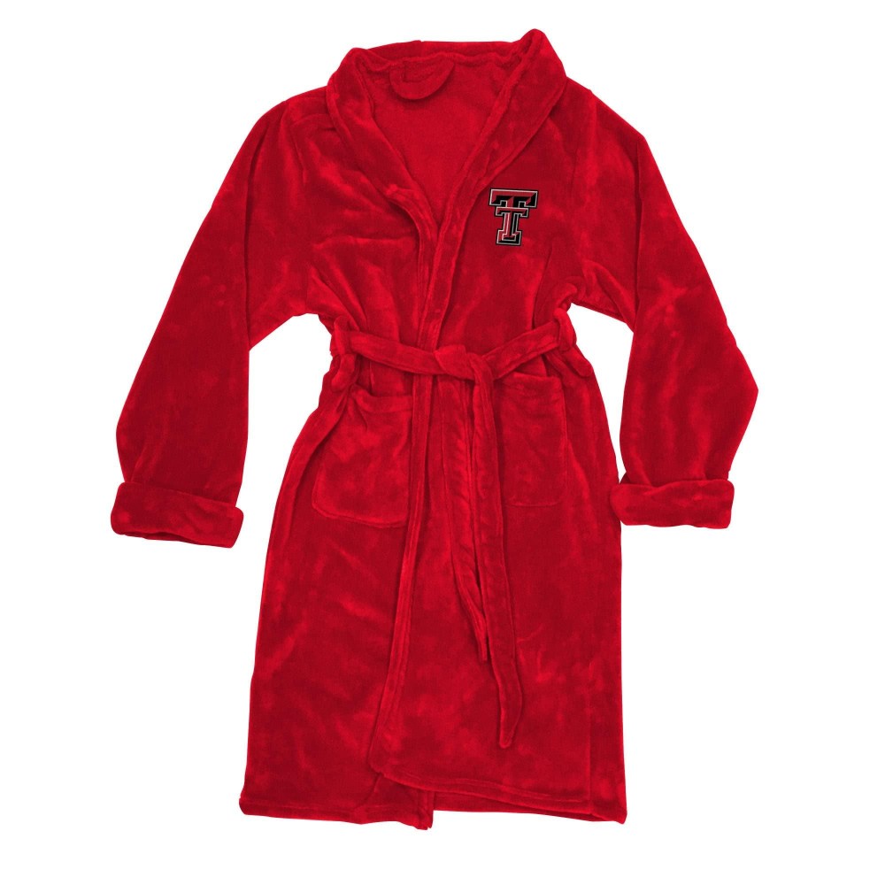 Northwest Ncaa Texas Tech Red Raiders Unisex-Adult Silk Touch Bath Robe, Large/X-Large, Team Colors