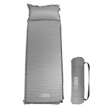 Osage River Self Inflating Sleeping Pad Memory Foam With Integrated Pillow Grey