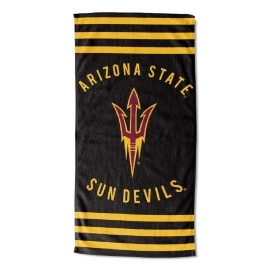 The Northwest Company Ncaa Arizona State Sun Devils Beach Towel 30 X 60