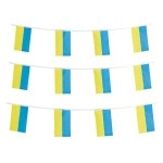 Ukraine Flags Ukrainian Small String Mini Flag Pennant Banner Decorations