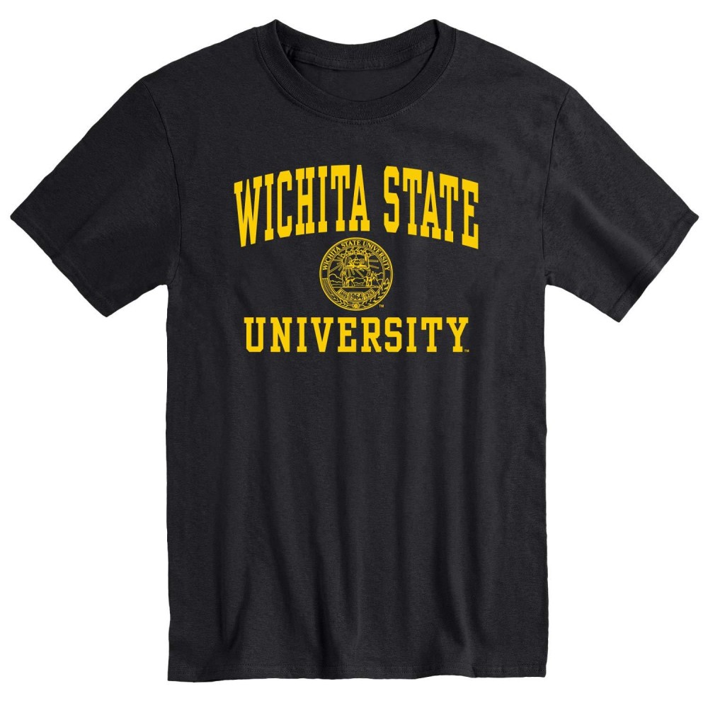 Barnesmith Wichita State University Shockers Short-Sleeve T-Shirt, Heritage, Black, Small