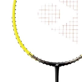 YONEX Voltric Lite Badminton Pre-Strung Racket (Black/Yellow)(4UG5)