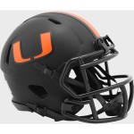 Riddell Miami Hurricanes Helmet Replica Mini Speed Style Eclipse Alternate