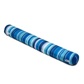 Big Joe Noodle No Inflation Needed Pool Float, Blurred Blue Double Sided Mesh, Quick Draining Fabric, Jumbo 4 Feet