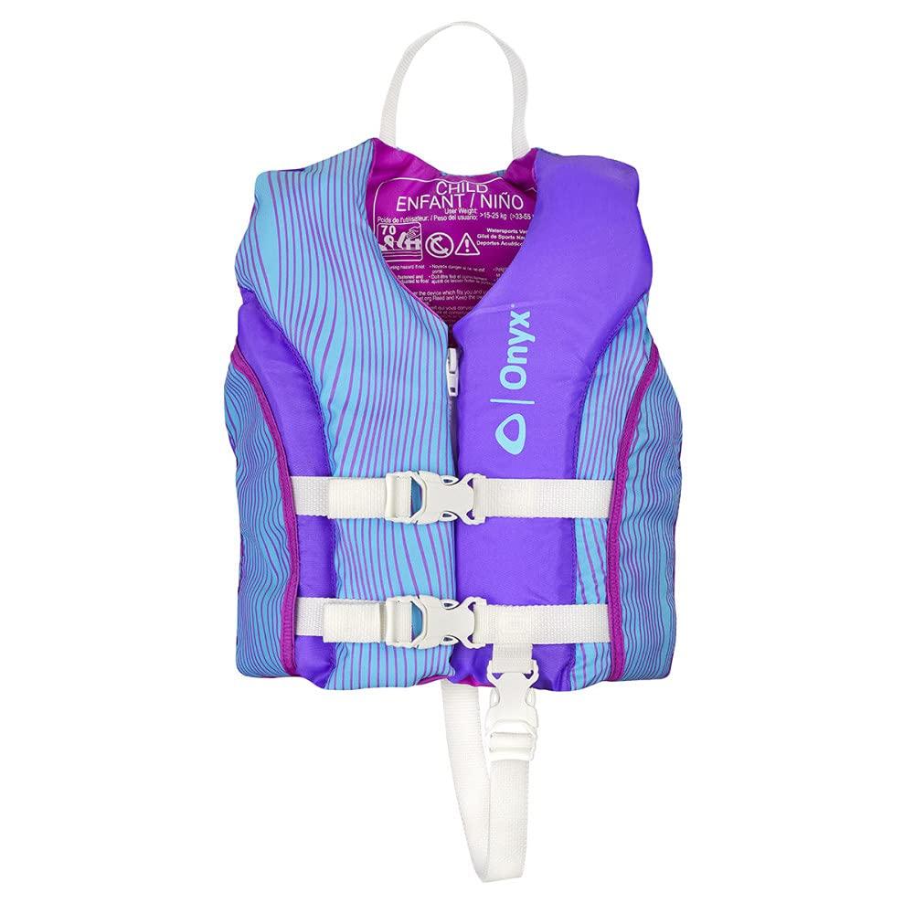 Onyx All Adventure Child Paddle & Water Sports Life Jacket Purple