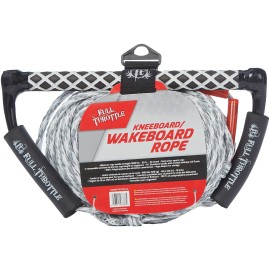 Full Throttle Wakeboardkneeboard Rope With Handle
