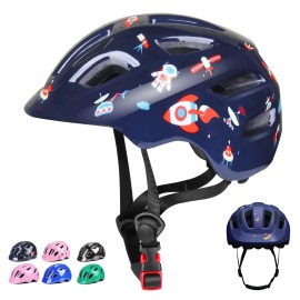 Glaf Baby Bike Helmet Toddler Helmets For 1 Year Old And Up Infant Girls Boys Multi Sport Adjustable For Scooter Bicycle Kids Youth Child Skateboard Safety Cycling (S-M, Astronaut)