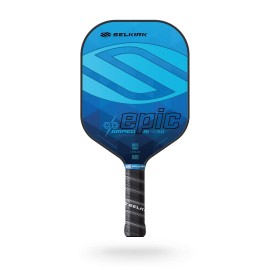 Selkirk Amped Pickleball Paddle Fiberglass Pickleball Paddle With A Polypropylene X5 Core Pickleball Rackets Made In The Usa 2021 Epic Lightweight Sapphire Blue