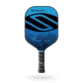 Selkirk Amped Pickleball Paddle Fiberglass Pickleball Paddle With A Polypropylene X5 Core Pickleball Rackets Made In The Usa 2021 Epic Midweight Sapphire Blue