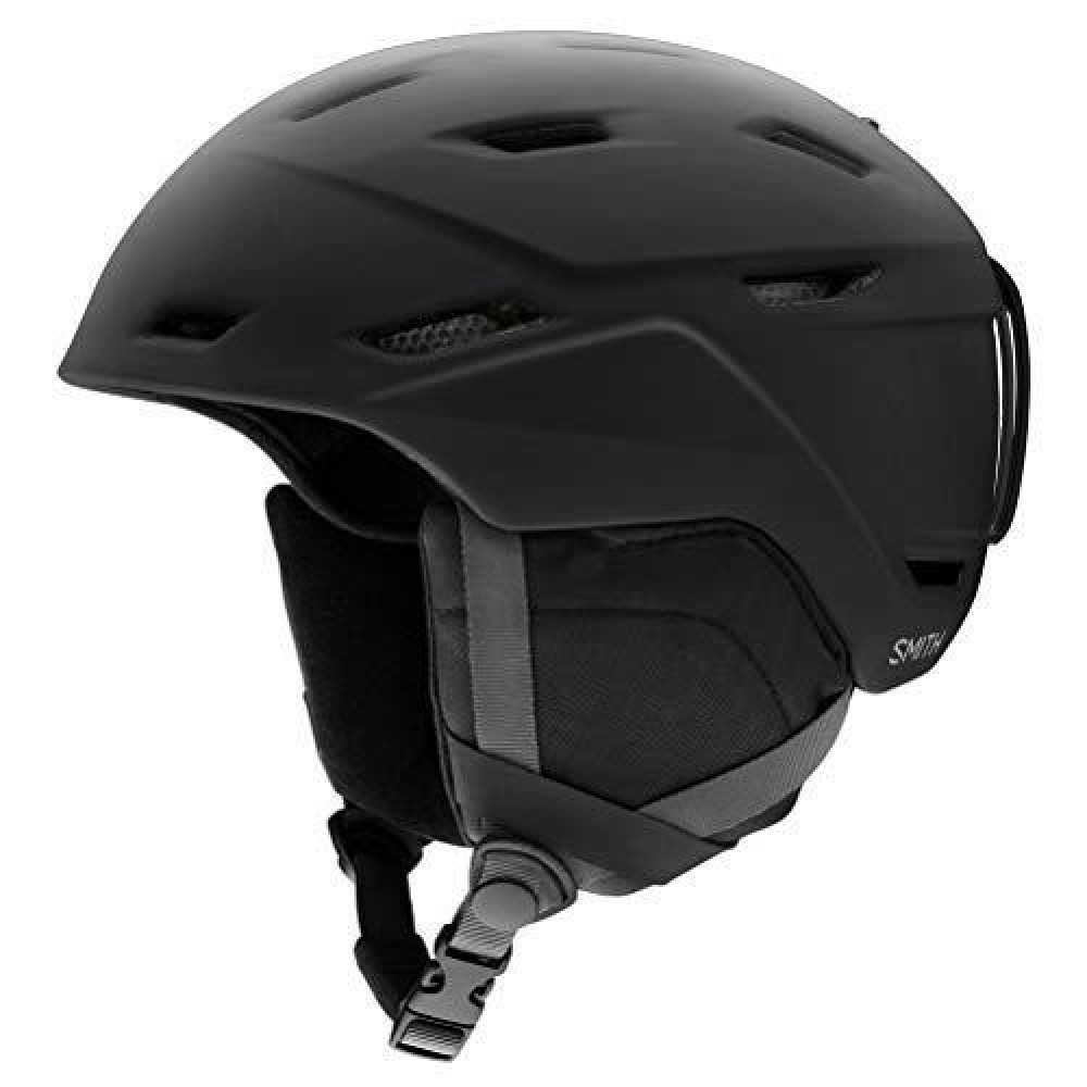 Smith Optics Mission Unisex Snow Helmet - Matte Black, Medium