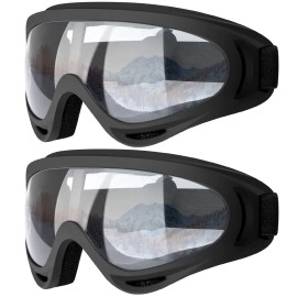 Cooloo Ski Goggles, Snow Snowboard Goggles For Men Women Kids - Uv Protection Foam Anti-Scratch Dustproof