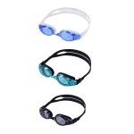 Yuenree Unisex-Adult Swim Goggles - 3 Pack Swimming Goggles For Adults Men Women Youth Teens Ages 8+ - No Leak, Anti-Fog, Uv Protection, Easy To Adjust And Non Slip - With 3 Hard Travel Cases