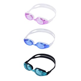 Yuenree Unisex-Adult Swim Goggles - 3 Pack Swimming Goggles For Adults Men Women Youth Teens Ages 8 - No Leak, Anti-Fog, Uv Protection, Easy To Adjust And Non Slip - With 3 Hard Travel Cases
