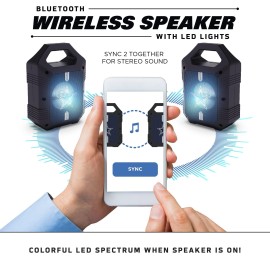 SOAR NFL XL LED Wireless Bluetooth Speaker, Tennessee Titans