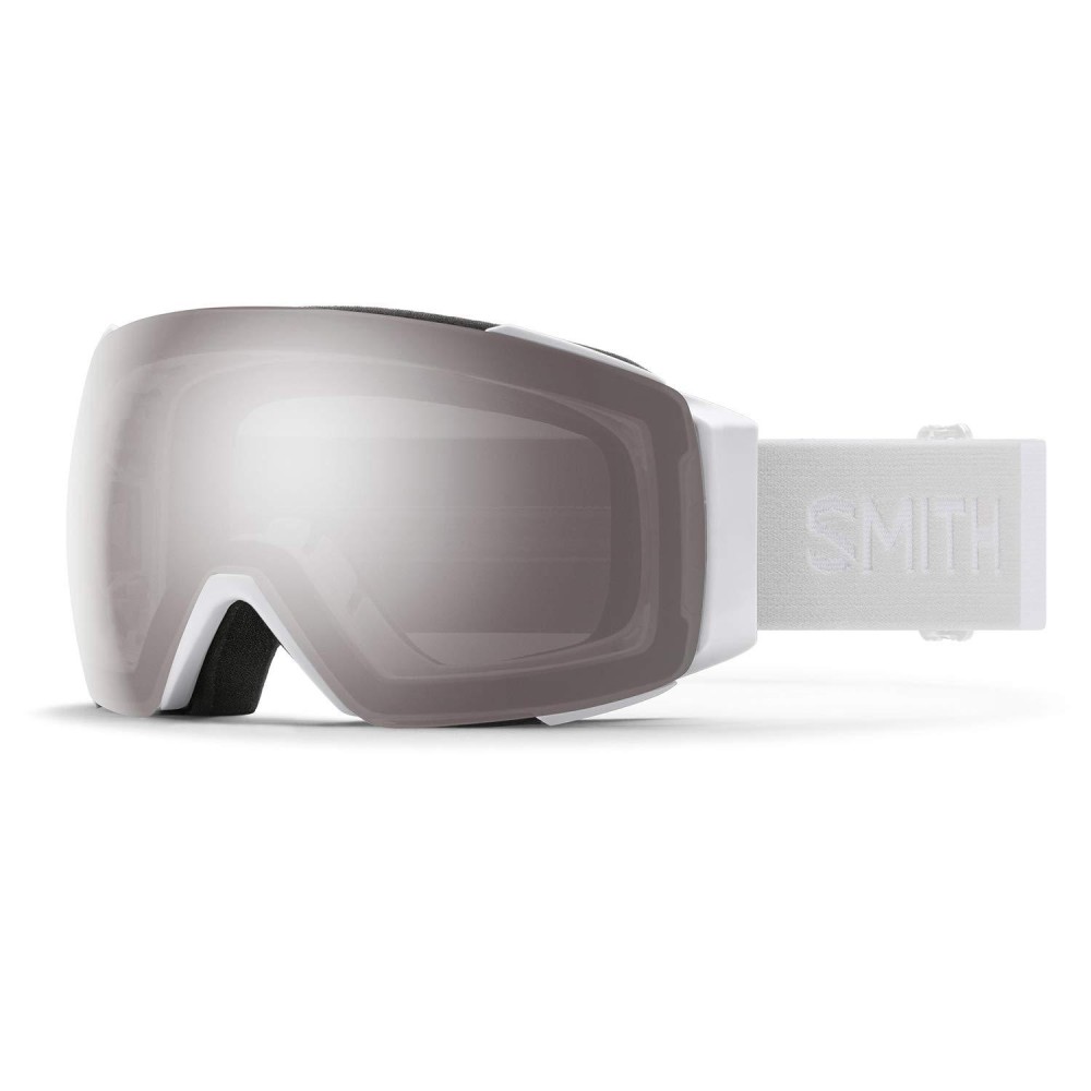 Smith Io Mag Snow Goggles White Vapor Chromapop Sun Platinum Mirror