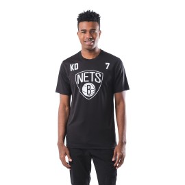 Ultra Game Nba Brooklyn Nets - Kevin Durant Mens Active Tee Shirt, Team Color, Medium