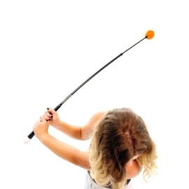 Orange Whip Distance Duo - Lightspeed, Golf Swing Trainer Set (47 In)