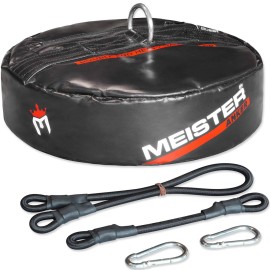 Meister Anker Double-End Boxing Heavy Bag Floor Anchor W/Bungees