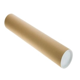Tubeequeen Mailing Tubes With Caps, 3 Inch X 20 Inch Usable Length (1 Piece Pack)