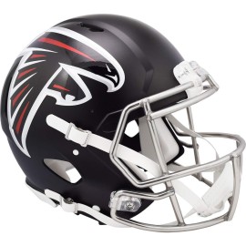 Riddell Nfl Atlanta Falcons Speed Authentic Football Helmet Black