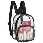 Uspeclare Clear Backpack Stadium Approved 12126, Clear Mini Backpack With Size 7.5