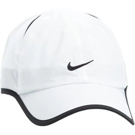 Nike Aerobill Featherlight Dri-Fit White Unisex Running Tennis cap cI2662-100