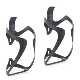Thinktop Ultra-Light Full Carbon Fiber Bicycle Bike Drink Water Bottle Cage Holder Brackets For Road Bike Mtb Cycling (2 Pieces Matt Black For Style C)