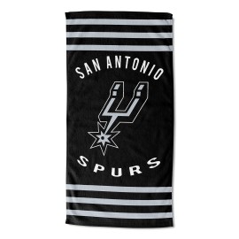 Northwest Nba San Antonio Spurs Unisex-Adult Beach Towel 30 X 60 Stripes