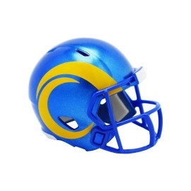 Riddell Los Angeles Rams 2020 Nfl Revolution Speed Mini Pocket Pro Football Helmet