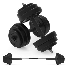 Body Revolution Dumbbell Set - Adjustable Dumbbells Weight Set With Barbell Link Accessories - Various Weights & Size Options Sold Separately (40Kg)